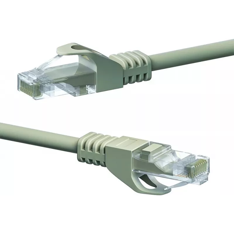 DSIT CAT5e καλώδιο δικτύου U/UTP 15m γκρι 100% χαλκός (DC-51-150)
