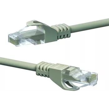 DSIT CAT5e καλώδιο δικτύου, U/UTP, 20 m, γκρι, 100% χαλκός (DC-51-200)