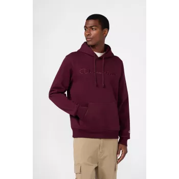 Champion ανδρικό hoodie βυσσινί 220271 RS522 μέγεθος S