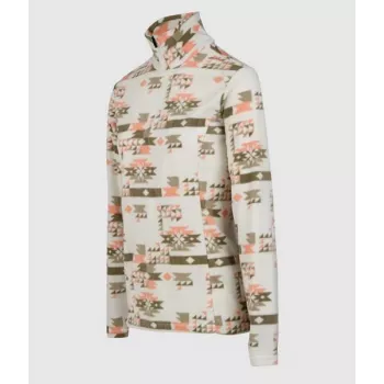 Brunotti Misma-Print γυναικείο μπουφάν fleece, μέγεθος L, Arctic Desert Flower