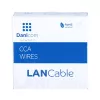 DSIT CAT5e F/UTP 50m Ρολό Καλώδιο Δικτύου Solid Core CCA Γκρι (DC-FTP5CCA50S-GRY)