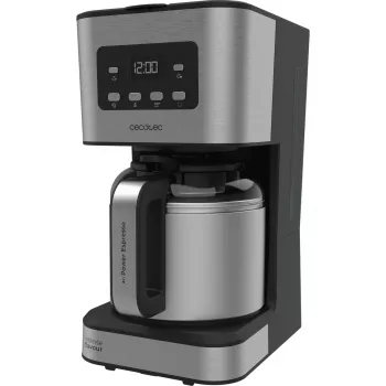 Cecotec Coffee 66 Drop & Thermo Time Καφετιέρα Φίλτρου, 1,2 l Θερμοδοχείο, 950 W, Ανοξείδωτο Χάλυβα/Μαύρο