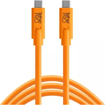 Tether Tools TetherPro καλώδιο USB-C σε USB-C, 0.9 m, πορτοκαλί (CUC03-ORG)