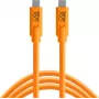 Tether Tools TetherPro καλώδιο USB-C σε USB-C, 0.9 m, πορτοκαλί (CUC03-ORG)