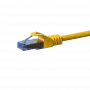 DSIT CAT6a U/UTP 100% Χαλκός Καλώδιο Ethernet Patch, 0,15 m, Κίτρινο