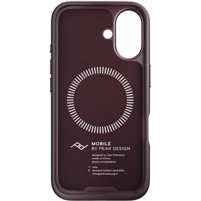Peak Design Mobile Everyday υφασμάτινη θήκη για Apple iPhone 16, eclipse (M-MC-BS-EP-1)