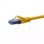 DSIT CAT6a U/UTP 100% χαλκός καλώδιο patch Ethernet, RJ45, 1m, κίτρινο