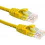 DSIT CAT6a U/UTP 100% χαλκός καλώδιο patch, 3m, κίτρινο