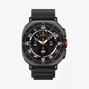 Spigen WBF1 λουρί για Samsung Galaxy Watch Ultra 1/2 2024-2026 (47mm) μαύρο