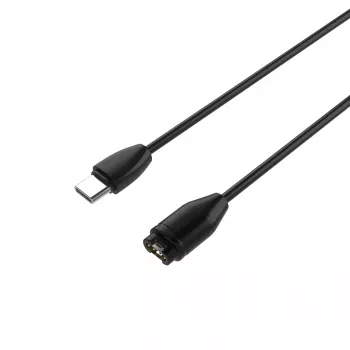FIXED καλώδιο φόρτισης USB-C σε Garmin 2m μαύρο - Forerunner Fenix Venu Vivoactive Instinct