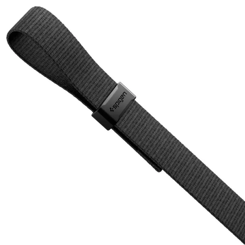 SPIGEN Universal ρυθμιζόμενο λουρί μεταφοράς καρπού μαύρο