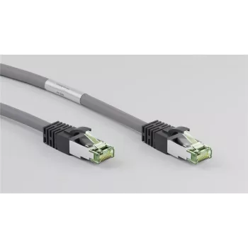 DSIT καλώδιο δικτύου RJ45 S/FTP PiMF CAT 8 γκρι 0,25 m
