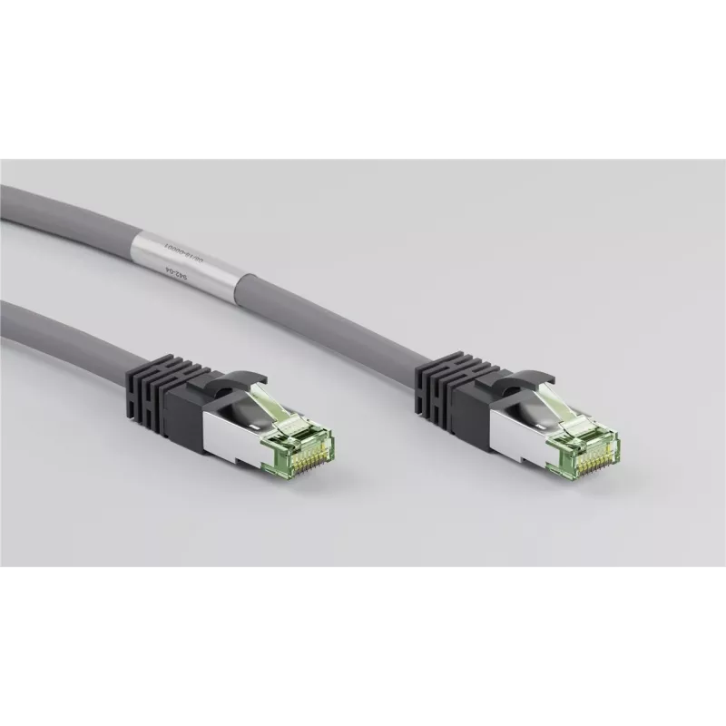 DSIT καλώδιο δικτύου RJ45 S/FTP PiMF CAT 8 γκρι 0,25 m