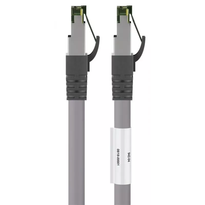 DSIT καλώδιο δικτύου RJ45 S/FTP PiMF CAT 8 γκρι 0,25 m