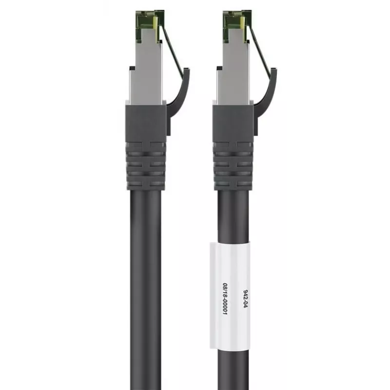 DSIT καλώδιο δικτύου RJ45 S/FTP PiMF CAT 8 μαύρο 5m