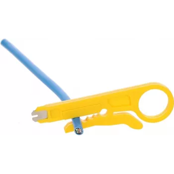 DSIT DC-PINCHER-CUT αυτόματη πένσα απογύμνωσης με ενσωματωμένο κόφτη καλωδίων, 0.2-6.0 mm² / 24-10 AWG, αυτορυθμιζόμενη, μαύρο/κόκκινο