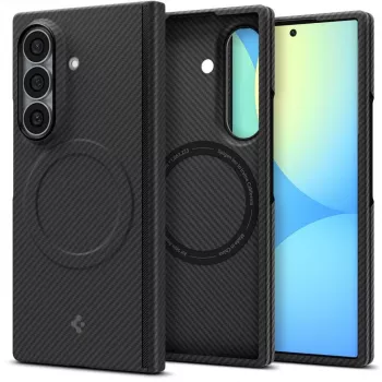 Spigen AirSkin Aramid MagSafe θήκη για Samsung Galaxy Z Fold 8 Ultra - ματ μαύρο