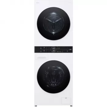 LG WashTower WT1210WWF WiFi πλυντήριο-στεγνωτήριο 12kg με αντλία θερμότητας, Λευκό