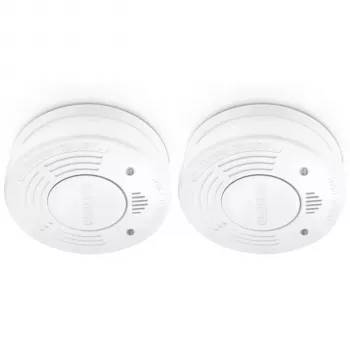Alecto SD1010 2X ανιχνευτής καπνού με μπαταρία 10 ετών (συσκευασία 2 τεμ.)