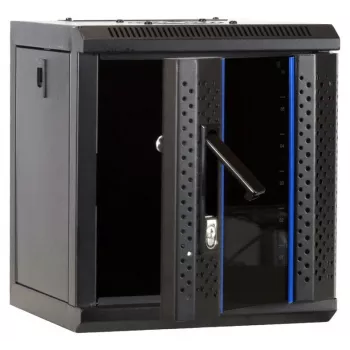 DSIT DS10-3304 10 ιντσών 4U επιτοίχιο rack server με γυάλινη πόρτα, 312x310x264 mm, μαύρο