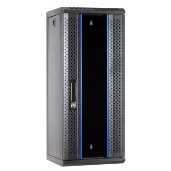 DSIT DS10-3315 15U 10 ιντσών επιτοίχιο rack server με γυάλινη πόρτα, 312x310x752 mm, μαύρο
