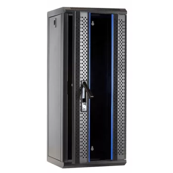 DSIT DS10-3315 15U 10 ιντσών επιτοίχιο rack server με γυάλινη πόρτα, 312x310x752 mm, μαύρο
