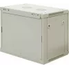 DSIT 9U επιτοίχιο rack server με γυάλινη πόρτα, λευκό, 600x450x500 mm