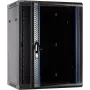 DSIT DS6415 15U επιτοίχιο rack server με γυάλινη πόρτα, 600x450x770 mm, μαύρο