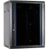 DSIT DS6415 15U επιτοίχιο rack server με γυάλινη πόρτα, 600x450x770 mm, μαύρο