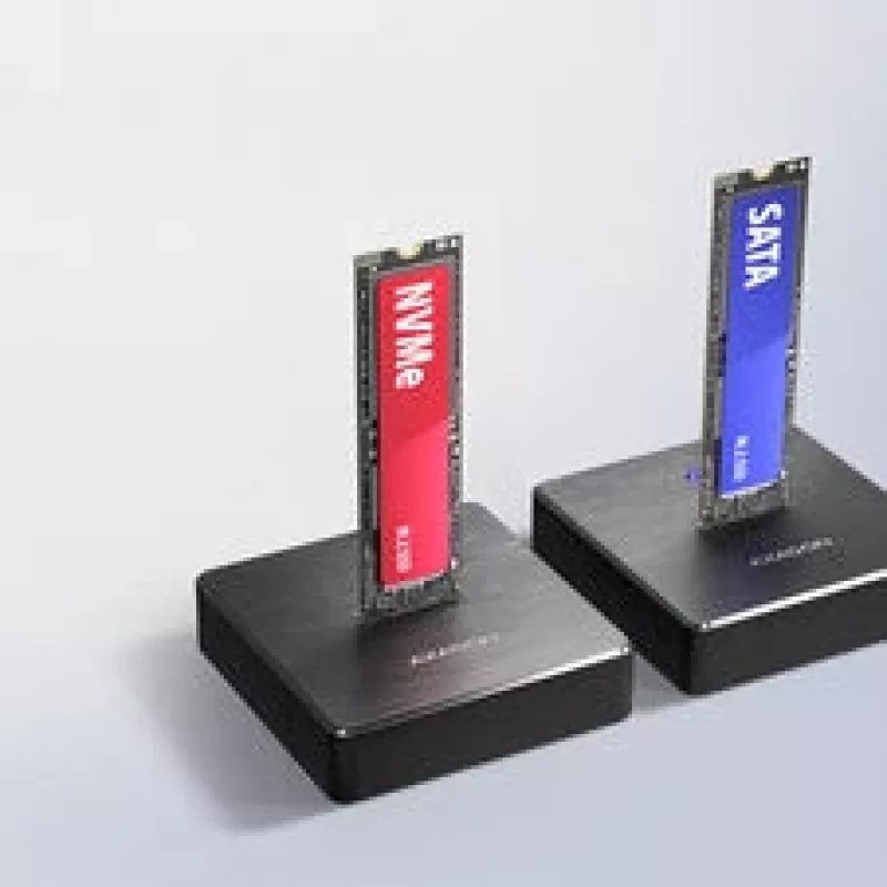 AXAGON ADSA-M2C11 USB-C 10Gbps σταθμός σύνδεσης για ένα M.2-NVMe ή SATA-SSD