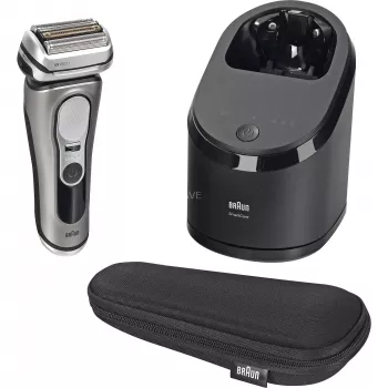 Braun Series 9 PRO+ 9665cc ηλεκτρική ξυριστική μηχανή με SmartCare Center, γραφίτης/ασημί