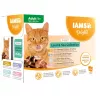 EUKANUBA IAMS DELIGHTS Land & Sea Collection σε σάλτσα υγρή τροφή για γάτες – 12x85g φακελάκια (σολομός & μπακαλιάρος, κοτόπουλο & γαλοπούλα, αρνί & κόκκινη πιπεριά)