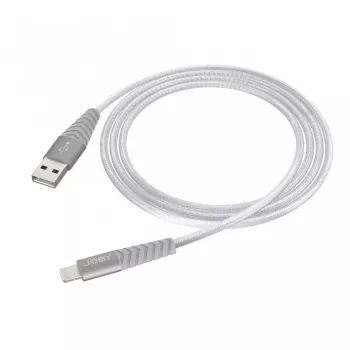 Καλώδιο Joby Charge and Sync Lightning, 1.2 m, ασημί (JB01814-BWW)