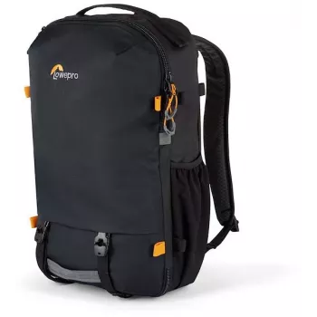 Lowepro Trekker LT BP 250 σακίδιο φωτογραφικής μηχανής, μαύρο, 20L, ταιριάζει για φορητό υπολογιστή 15 ιντσών, πρόσβαση από την πίσω πλευρά, All Weather AW Cover