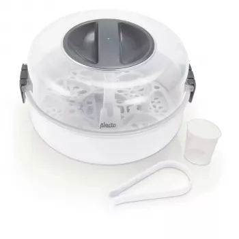 Alecto BW-04 αποστειρωτής μπιμπερό μικροκυμάτων λευκό