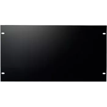 DS-IT 19 inch τυφλό πάνελ rack 6U μαύρο ατσάλι (DS-Blind6)