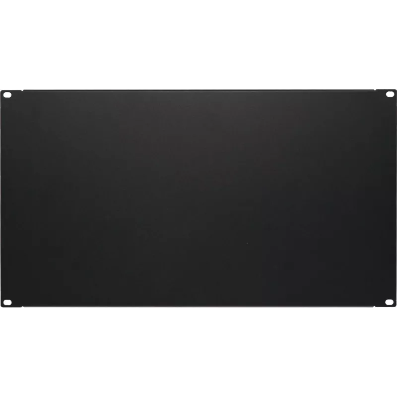 DS-IT 19 inch τυφλό πάνελ rack 6U μαύρο ατσάλι (DS-Blind6)