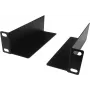 DSIT DS-LS10 πλάκες στήριξης rack 10 inch, βάθος 136 mm, συσκευασία 2 τεμ., μαύρο