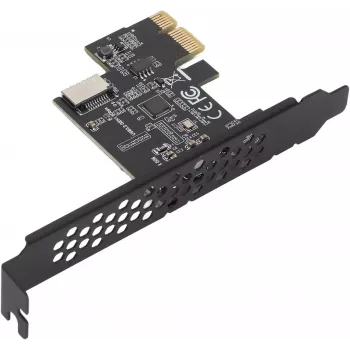 GEMBIRD UPC-U3 κάρτα PCI-Express-USB-3.2-Gen-1, 2x Type-A, τροφοδοσία SATA, chipset ASMedia