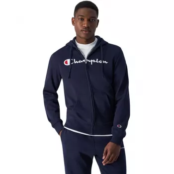 CHAPPI ανδρικό Champion Full Zip Hoodie μπλε ναυτικό 220255 BS501 μέγεθος S