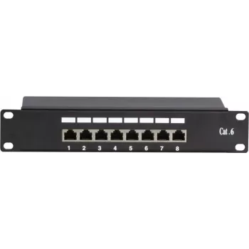 DSIT DS-10Patch6-8FTP patch panel 10 inch 8 θυρών FTP CAT6