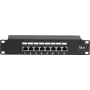 DSIT DS-10Patch6-8FTP patch panel 10 inch 8 θυρών FTP CAT6