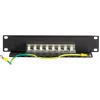 DSIT DS-10Patch6-8FTP patch panel 10 inch 8 θυρών FTP CAT6