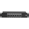 DSIT DS-10Patch6-8FTP patch panel 10 inch 8 θυρών FTP CAT6