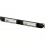 DSIT DS-Patch5-16UTP 19 inch 1U CAT5e UTP patch panel 16 θυρών, μαύρο