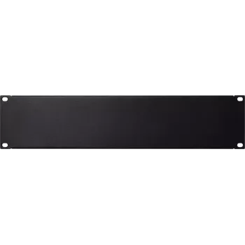 DS-IT Τυφλή πλάκα rack 19 ιντσών 2U Μαύρο Ατσάλι (DS-Blind2)