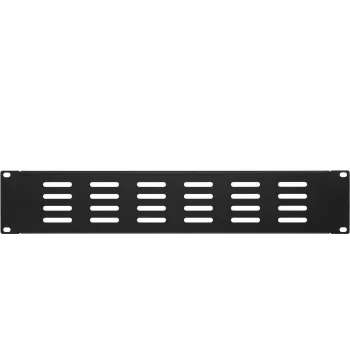 DSIT Διάτρητο τυφλό πάνελ 19 ιντσών 2U Μαύρο (DS-Blind2-perf)