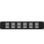 DSIT Διάτρητο τυφλό πάνελ 19 ιντσών 2U Μαύρο (DS-Blind2-perf)