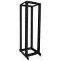 DSIT Ντουλάπι rack 42U 19 ιντσών ελεύθερο με ρόδες, 600x800x2000 mm, Μαύρο, ασυναρμολόγητο