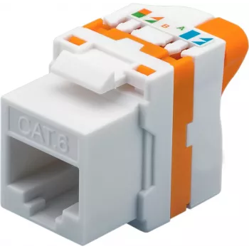 DS-IT Υποδοχή θηλυκή Keystone CAT6 UTP χωρίς εργαλεία Twist (DS-KC-UTP6-TL-T)